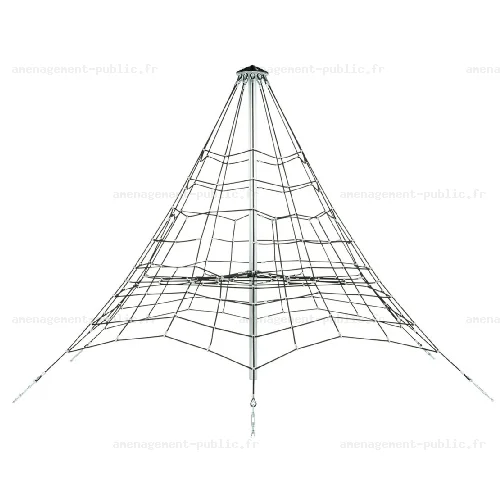 Pyramide de corde 3.5m
